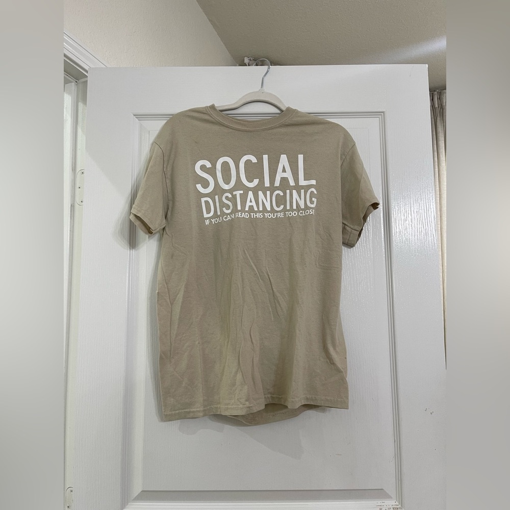 Social distancing shirt